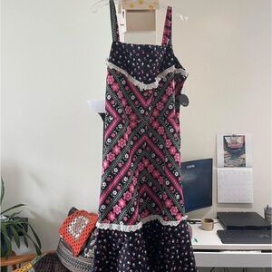 Maude Floral Square Neck Sundress by Joanie Clothing UK